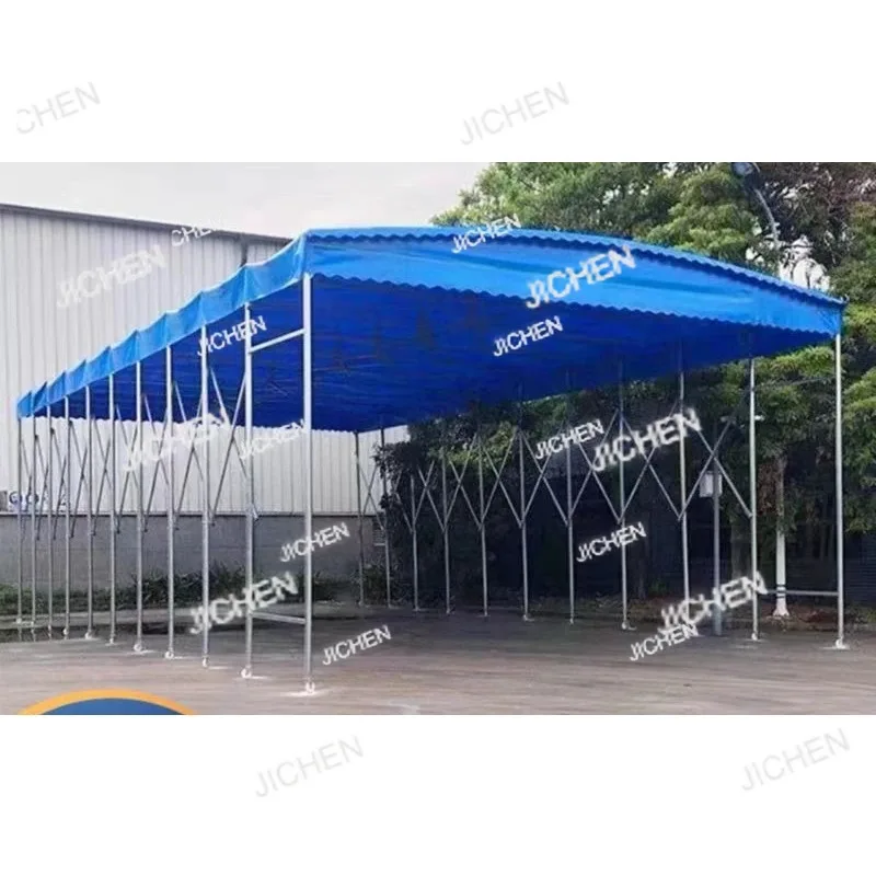 

Customized Mobile Push-pull Retractable Awning Garage Night Market Tent Awning Warehouse Shed Outdoor