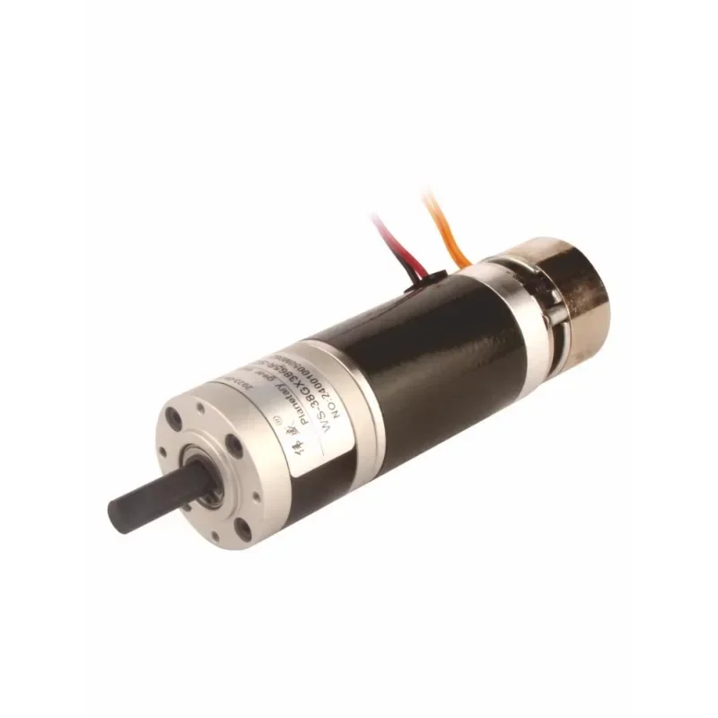 38mm forward and reverse electromagnetic brake planetary motor 15W DC emergency stop reduction motor 24V