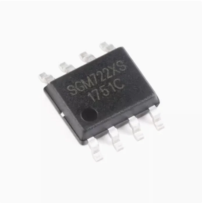 1PCS Original Genuine SMD SGM722XS/TR SOIC-8 Rail-to-Rail CMOS Operational Amplifier Chip