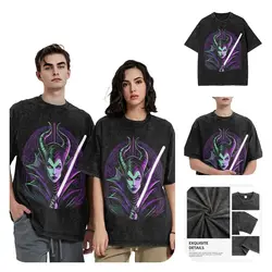 Camiseta de Sith Mistress para hombre, camisa de maléfica, mistress of evil, 100% algodón, manga corta, cuello redondo, novedad, Verano