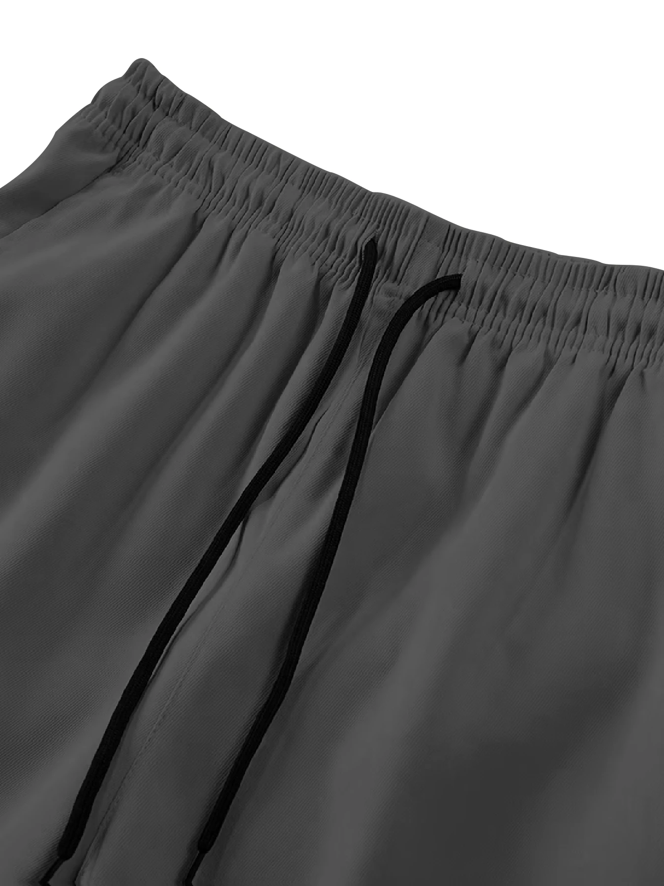 Herren-Shorts, Freizeit-Jogginghose mit mehreren Taschen, gewebte, elastische, weiche und bequeme, einfarbige, schlichte Hose für Outdoor-Sportarten – Detail 14