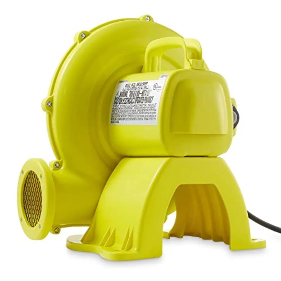 풍선 놀이기구와 송풍기, 어린이용 슬라이드가 있는 바운서, 말뚝과 수리 패치 포함