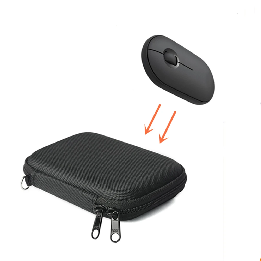 

EVA Carrying Bag Gaming Mouse Storage Case for Logitech Pebble M350 Shockproof Waterproof Durable High Quality Black