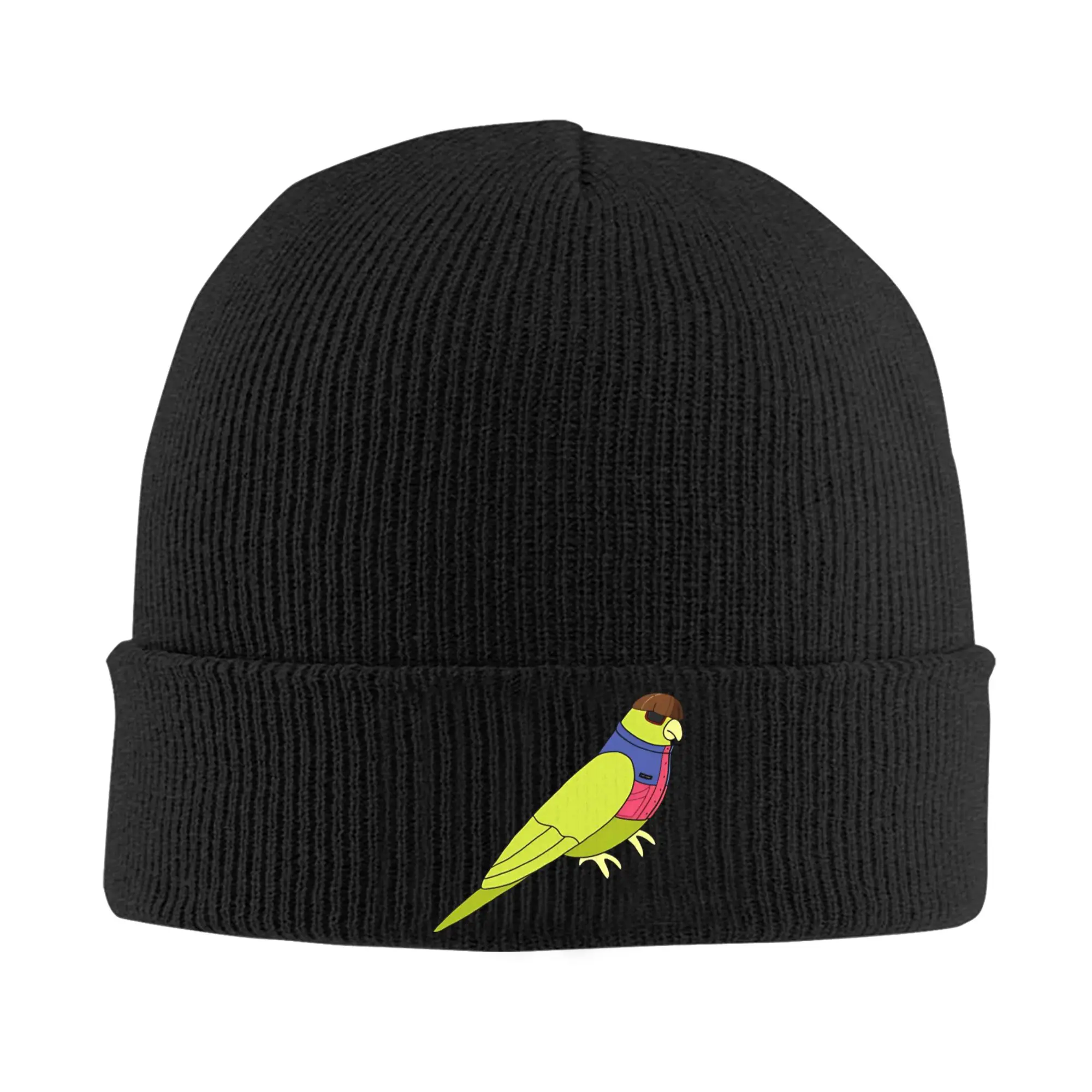 Oliver Tree Bird Knit Hat Beanie Winter Hats Warm Acrylic  New  Caps for Men Women Gift,