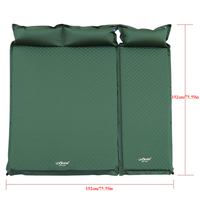 1-3Persons Thick 5cm Automatic Self-Inflatable Mattress Cushion Pad Tent Camping Mat Comfortable Bed Heating Lunch Rest Tourist