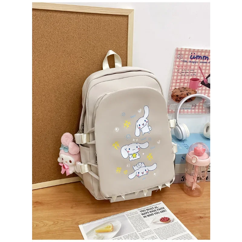 Sanrio neue Clow m Student Schult asche Jade hängen Hund niedlichen Cartoon wasserdicht große Kapazität Hallo Kitty Rucksack