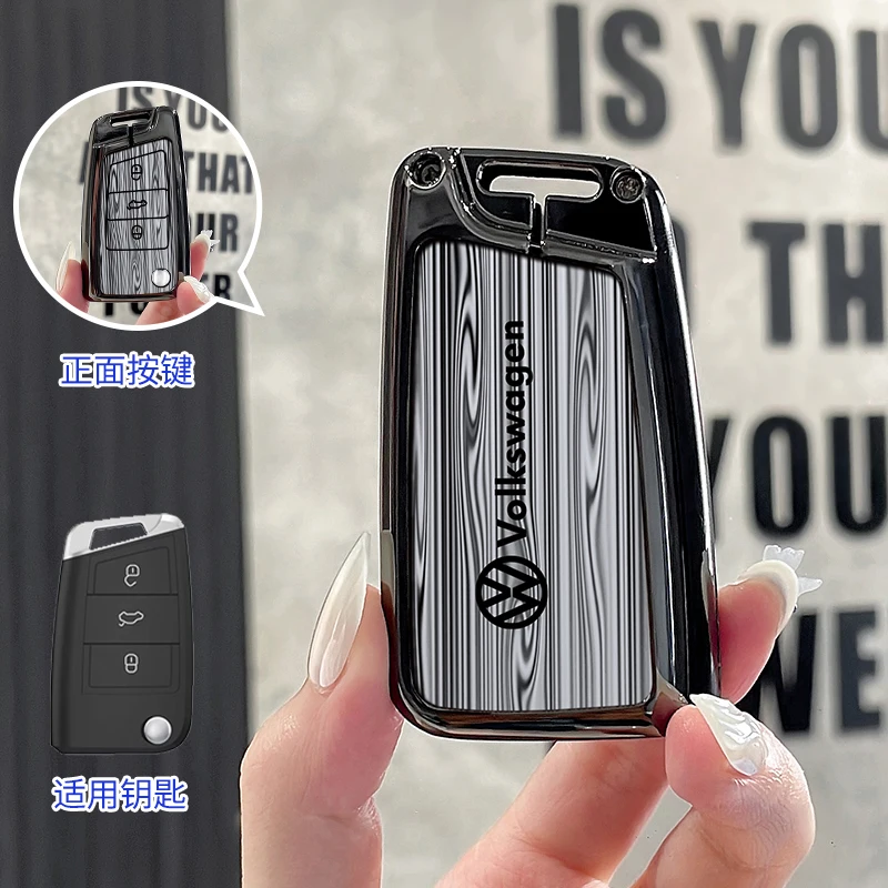 For VOLKSWAGEN VW Car Smart Remote Key Case Cover Holder Shell For VW Volkswagen Tiguan MK1 MK2 Magotan Passat B8 Polo Golf 5 6 view 6