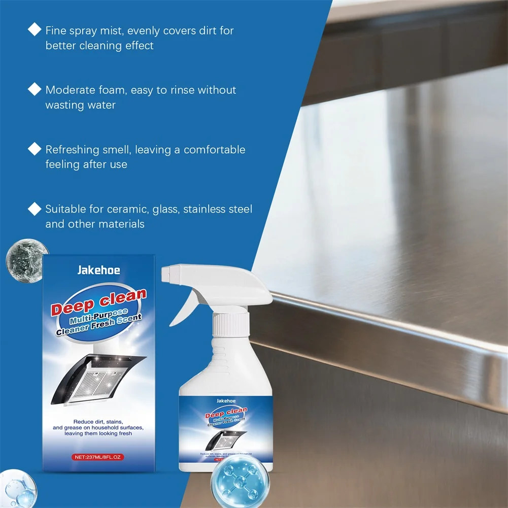 

Kitchen Appliance Deep Cleaning Solution For Odor Removal Deep Cleaning Power Ensures Lasting-freshness & Hygiene. Sparkling