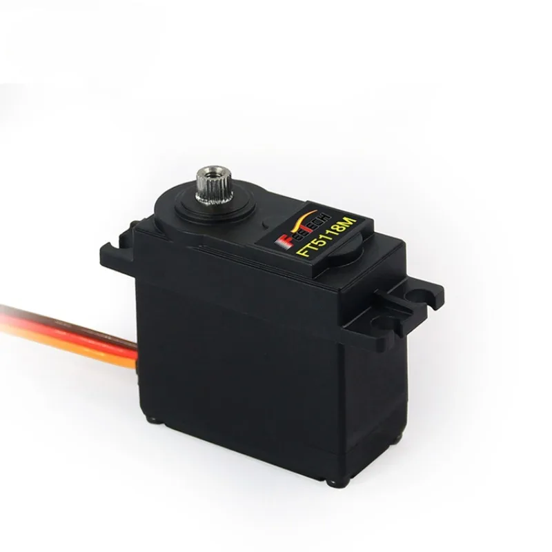 17Kg 300 Degree FT5118M Servo Motor with Overload Runaway Protection Dual Mode Digital Servo