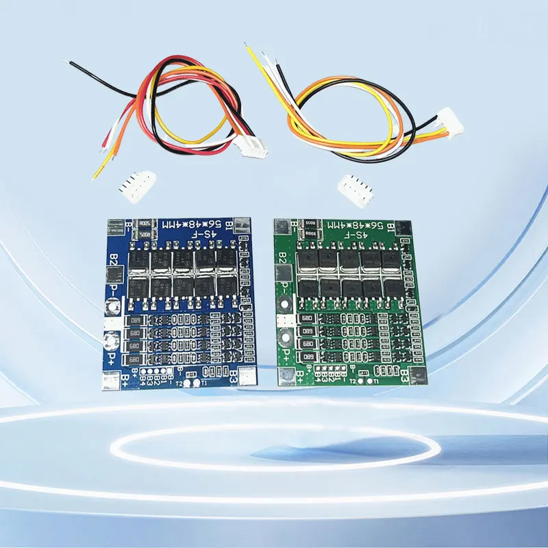 4S BMS4S 14 4V 30A Battery Protection Board with Balancer PCB for Li ion and LiPo Packs Overcharge and Short Circuit Protection