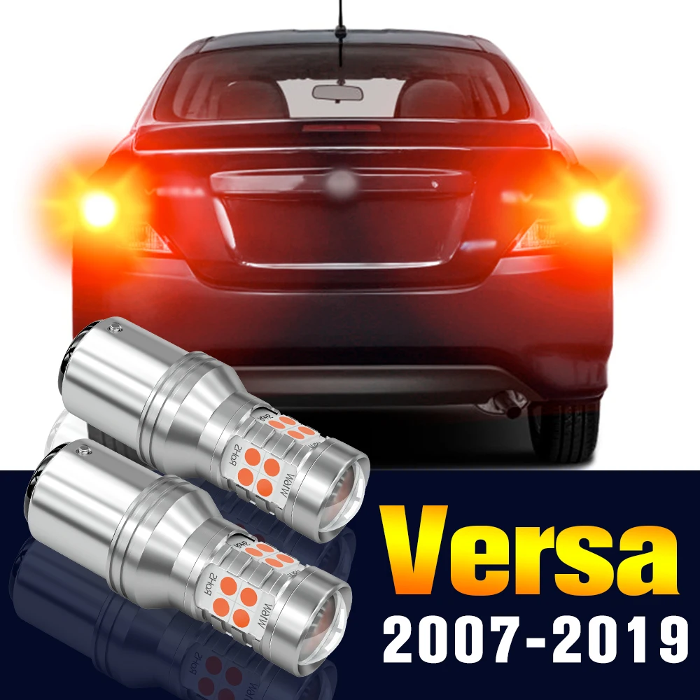 

2 шт. светодиодные лампы для стоп-сигнасветильник для Nissan Versa 2007-2019 2008 2009 2010 2011 2012 2013 2014 2015 2016 2017 2018 аксессуары