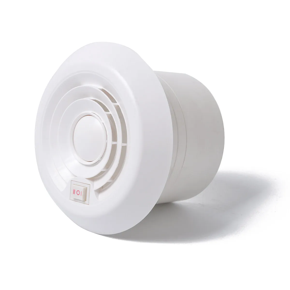 12V Rv Roof Air Vent Fan Mushroom Design Round Lightweight Weatherproof Dustproof Waterproof Low Noise for Rv Commercial Vehicle