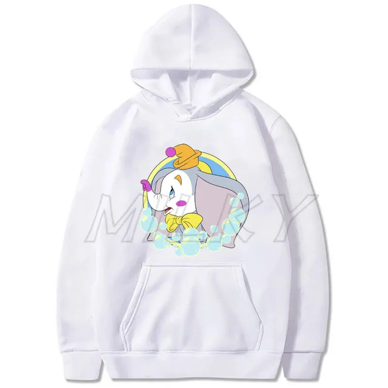 Women 's Hoodie Sweatshirt Dumbo Printing Graphic Hoodies Cartoon Autumn Casual Pullovers Girls Harajuku Streetwear Hooded