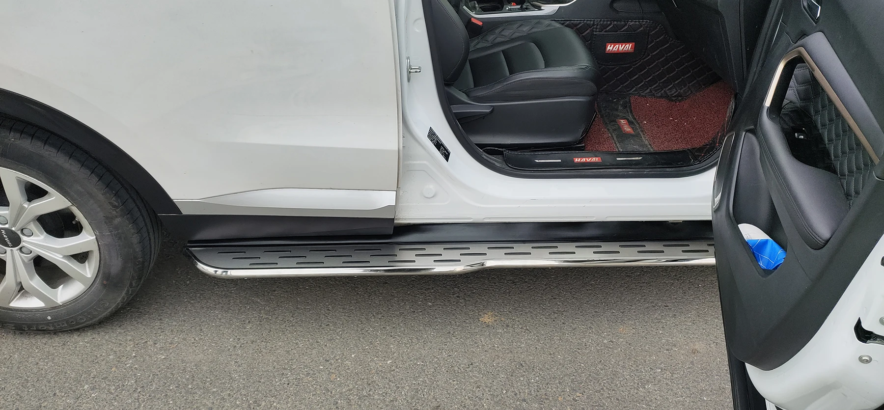 บันไดข้างรถยนต์อลูมิเนียม 2 ชิ้น สำหรับ Lexus GX 550 J250 ปี 2024 2025 ดีไซน์กันลื่นและเพิ่มสไตล์ภายนอก