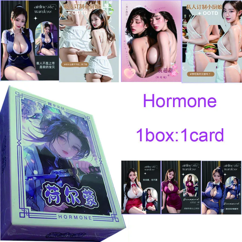 

2024 Newest Hormone Cards Goddess Story Collection Waifu Booster Box Ccg Acg Doujin Toys And Hobby Gift