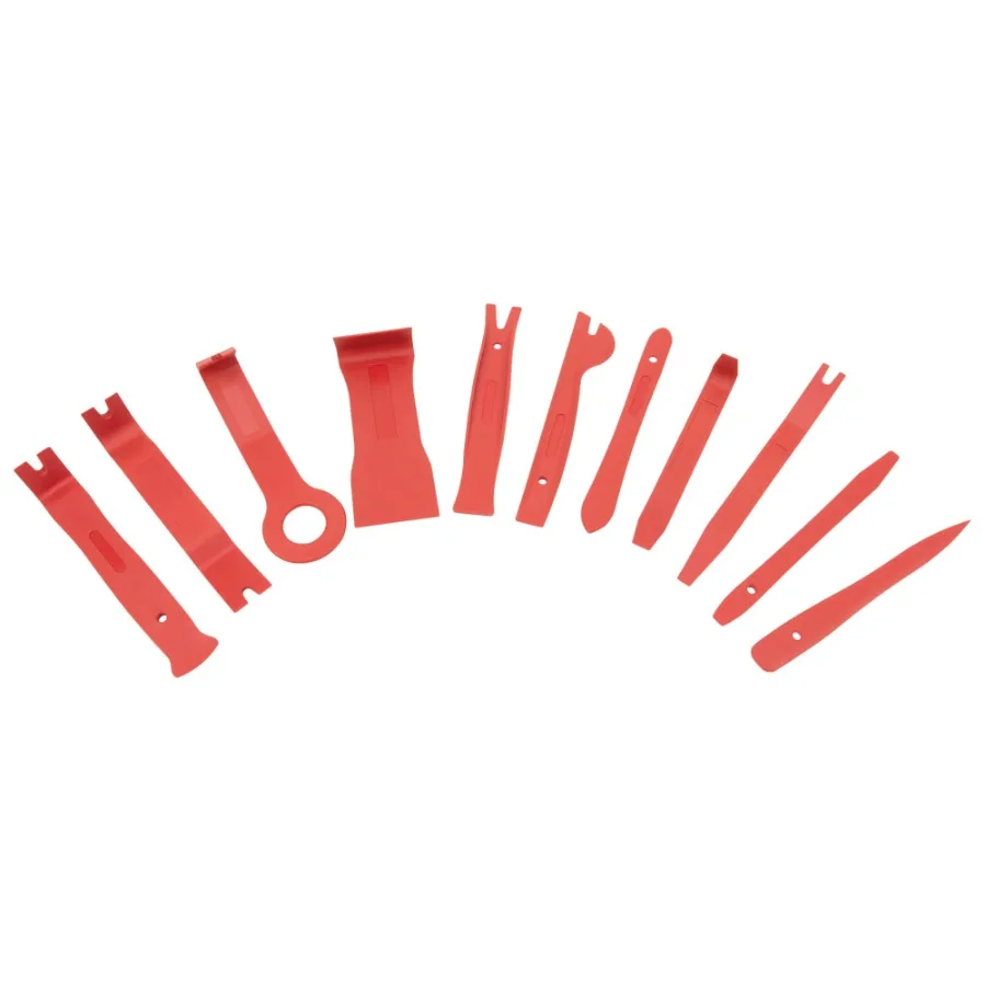 

W80643 11-Piece Trim Removal Tool Set Ergonomic Car Pry Tool Kit for Effortless Interior Panel, Door, and Audio Trim Removal, B