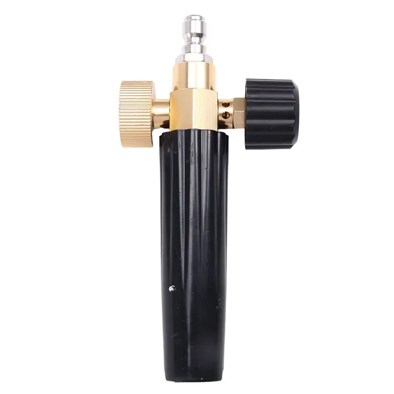 A84E-Car Auto Wash Foam Gun High Pressure Auto Washer Pot Snow Foam Lance Soap Foamer Water Gun Foam Watering Set
