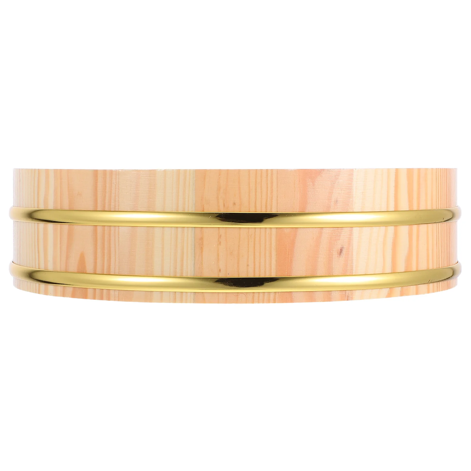 

Wooden Sushi Rice Mixing Tub Traditional Hangiri 26cm Japanese Sushi Rice Bowl Kitchen Tool Wooden Berry Baskets