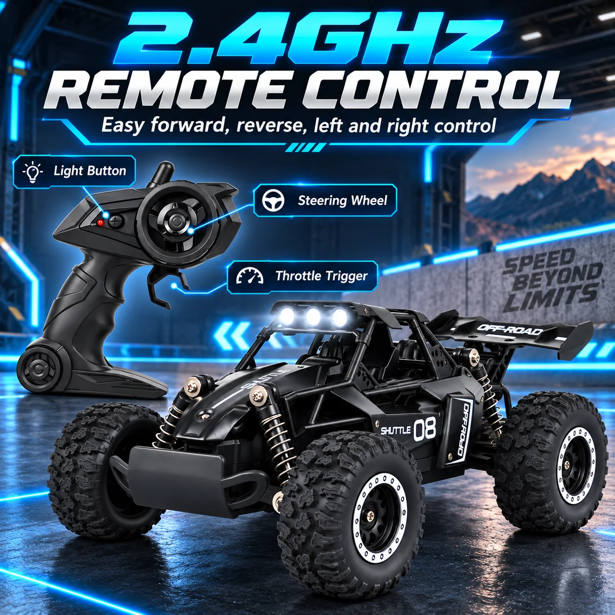 ZNLYRION Mobil RC Off Road 1:1 - Led Light Kit Rc ulasan dan harga