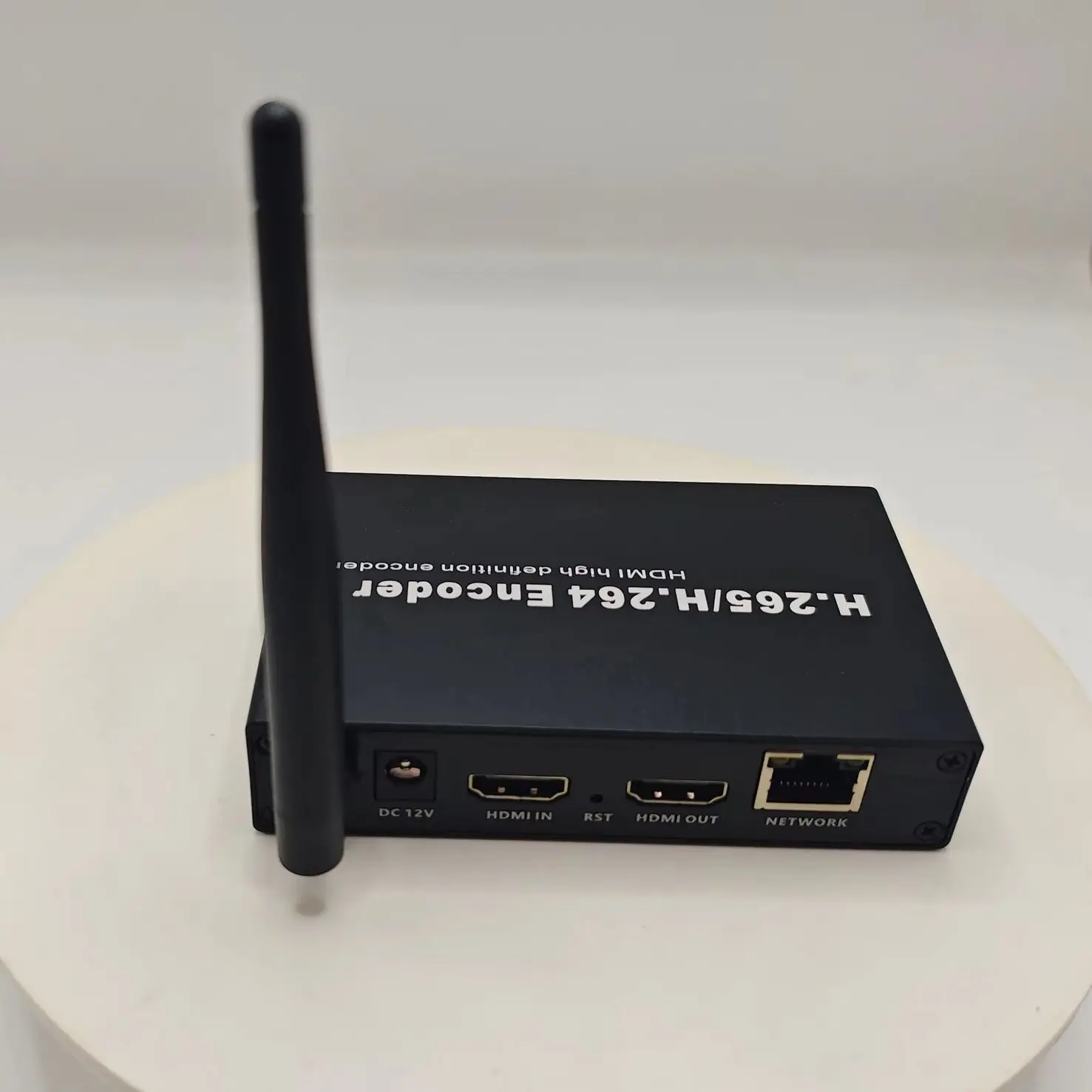 Encodeur vidéo HD 4k en direct, streaming H.265 HEVC H.264 WiFi HDMI vers IP avec enregistrement sur carte TF, RTMP RTSP SRT UDP HLS ONVIF
