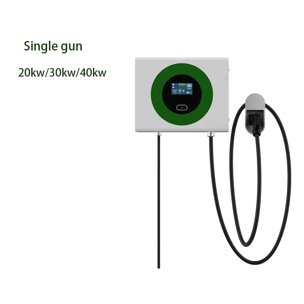 Hot Selling APP Control IP55 EV Charging Station 20kw30kw40kw GB CCS1CCS2 Plug DC Energy Car Charger BYD Fast Wallbox EV Charger