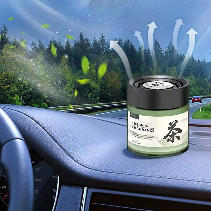 Car Aromatherapy Balm Fragrance Deodorant Ointment Ornament Air Freshener Lasting Fragrance Car Interior Decoration Accessories