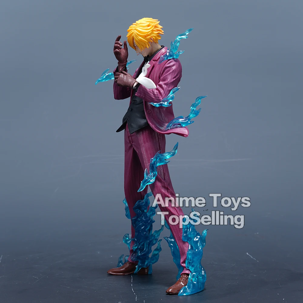 24cm/9.44in Anime One Piece Figure Sanji Figures Pvc Statue Collection Model Toys for Gifts image 4
