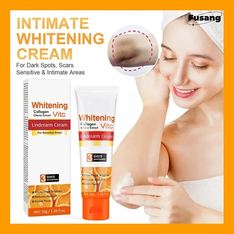 

Vitamin C Brighten Cream Underarm Dullness Remove Body Moisturizing Lotion Armpit Elbows Inner Thighs Knee Bleaching Skin Care