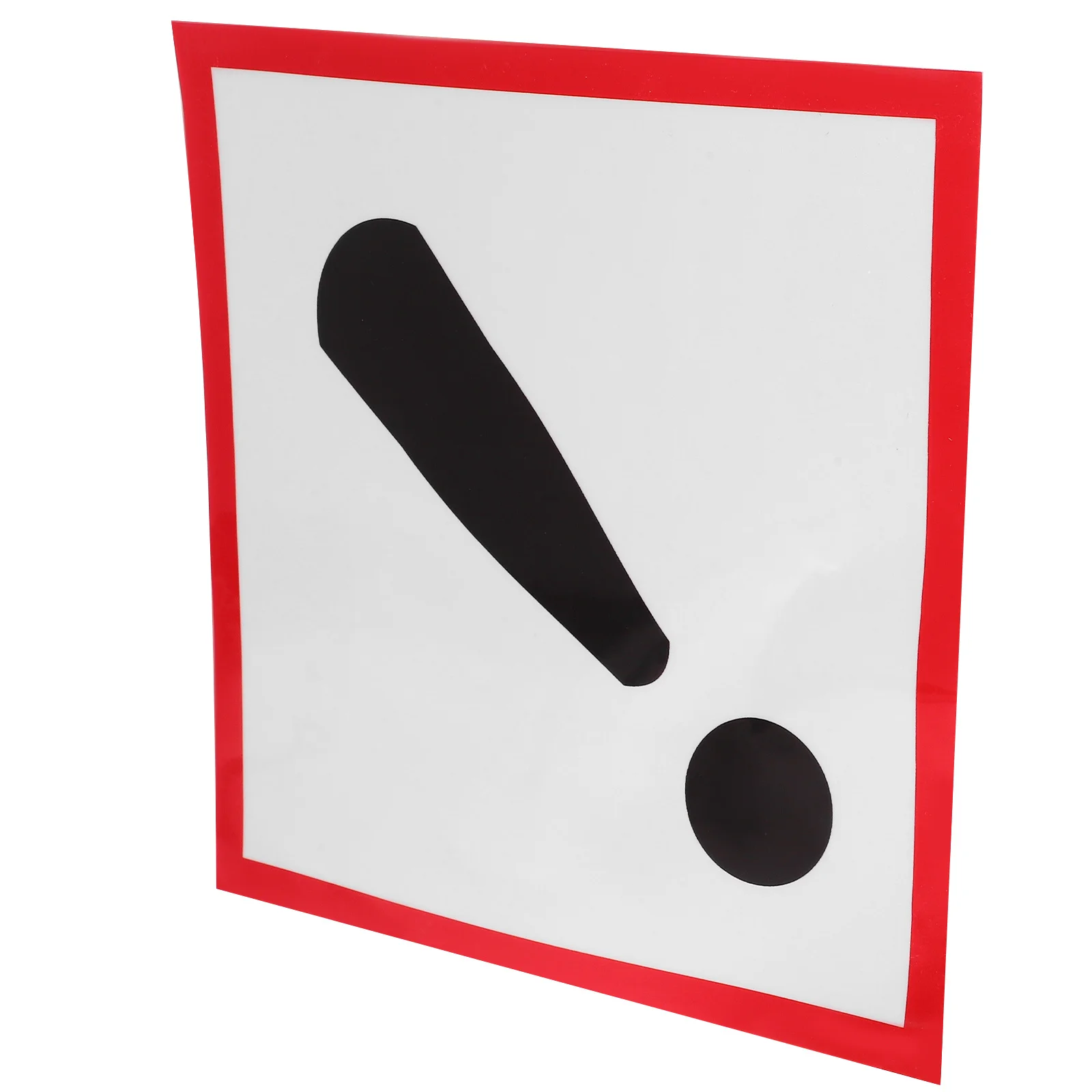 ملصق أمان عاكس، ملصقات تحذيرية متينة مقاومة للماء للاستخدام الخارجي للسيارة، ملصقات علامات السلامة المرورية #2