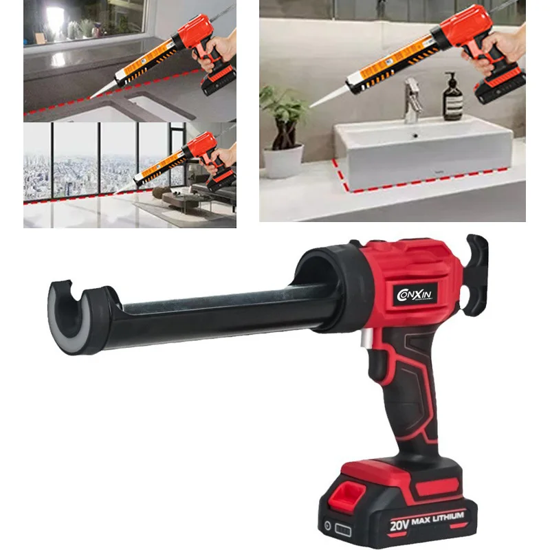 

Electric Caulking Gun for Makita 18V Battery Cement Glass Adhesive Glue Seal Sealant Tool Wireless Glass Glue Gun (No Battery)