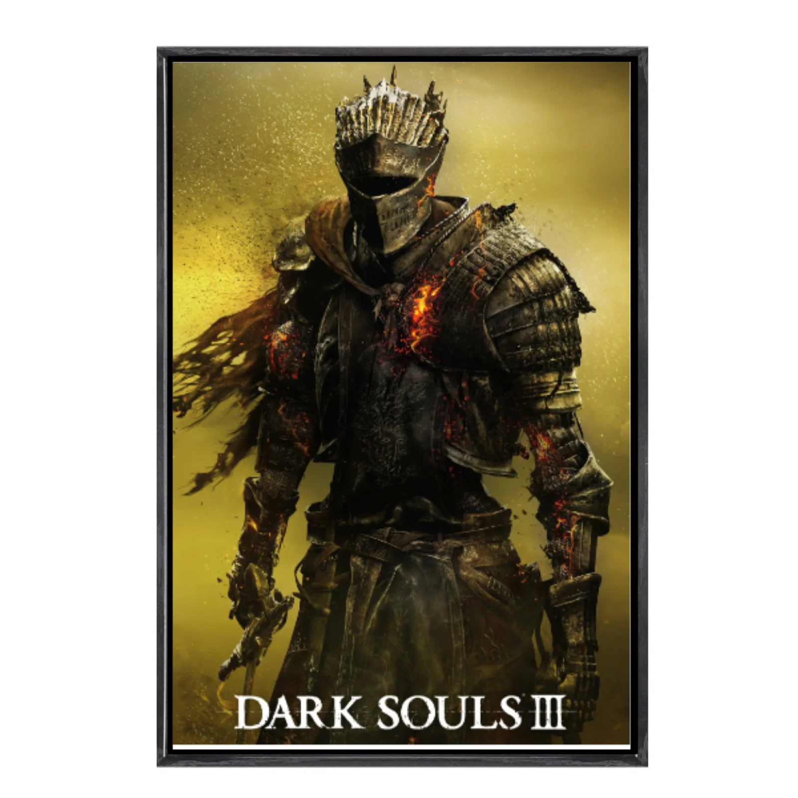 

Japanese Manga Multi-Size Canvas Poster Double Framed Wall Art,Dark Souls Home Decor for Living Room Bedroom