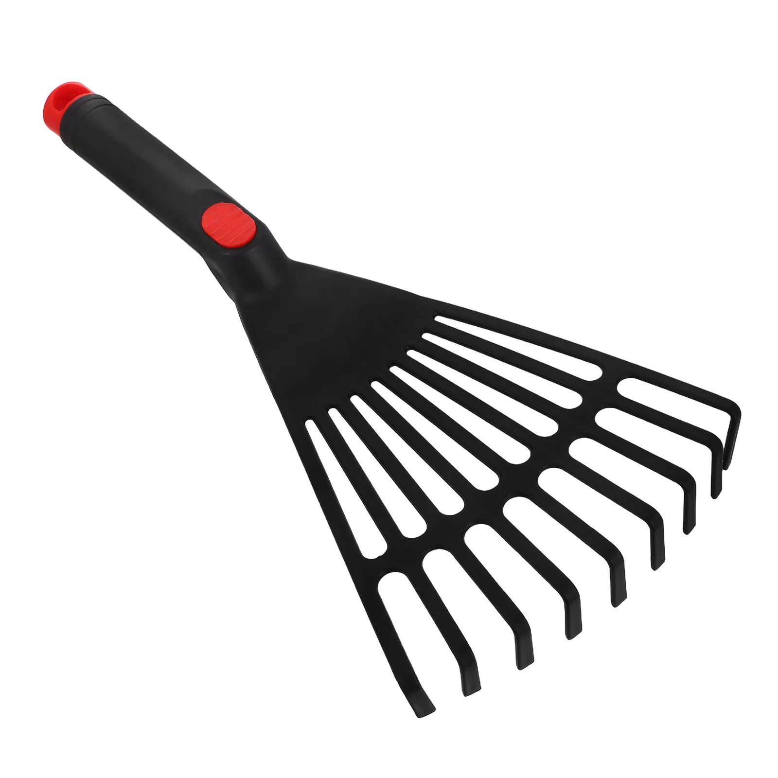 Steel Rake Garden Soil Tool Lawn Leaf Yard Halloween Christmas Garden Rake Tool Handheld Garden Rake Handheld Gardening Rake