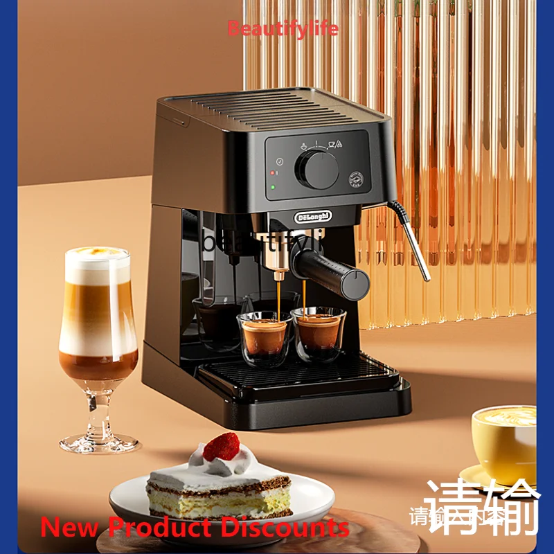 

A61 Coffee Machine Household Small Espresso Semi-automatic Foam Office