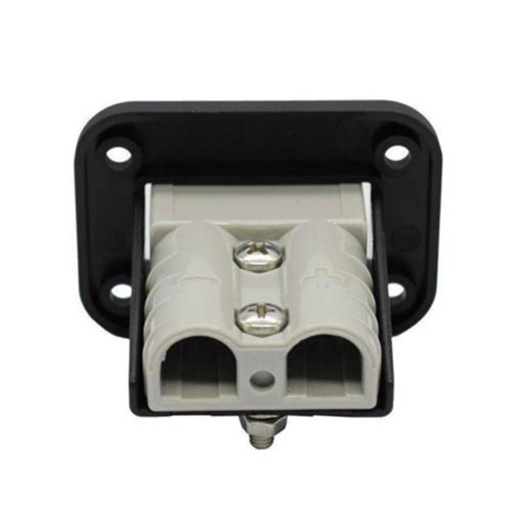 

1/2PCs FOR Anderson Plug Flush Mounting Bracket Panel Cover For Caravan 50A 600W Plastic Ships Socket Panel Parts