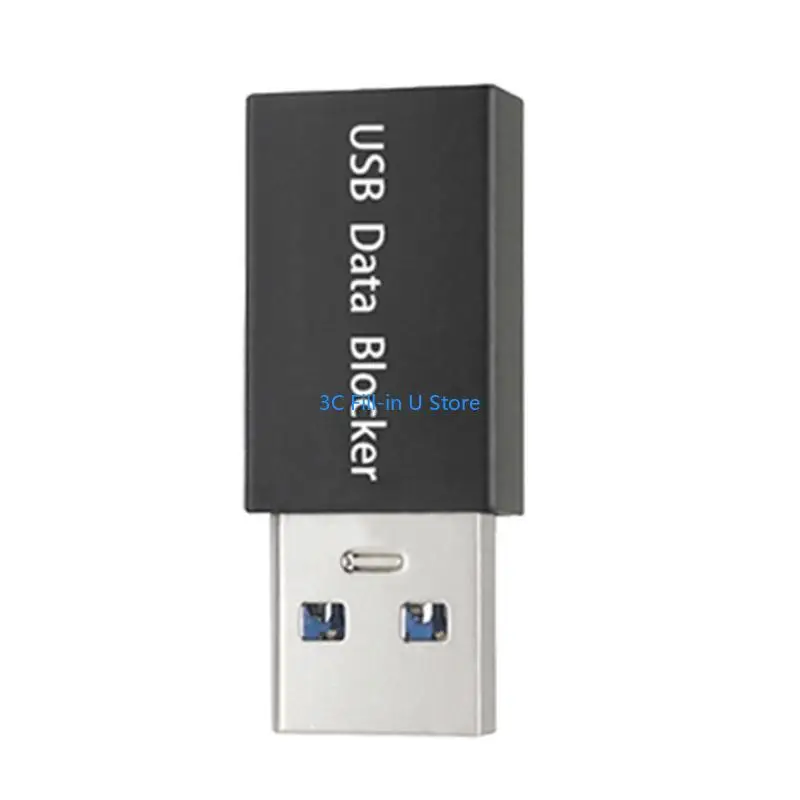 G8TA USB Data Blocker Adapter Pengisian USB dengan Dukungan Tinggi, 12V/3A Kompatibel untuk berbagai USB Gadgets USB Adapter