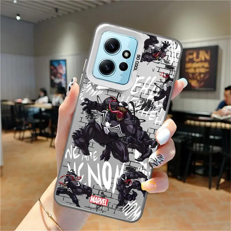 Legendarys Spider-Man Venom phone cases for Xiaomi Redmi Note 13 12 Pro 5G 11 10S 12S 12pro 10 4G 13pro funda Back Shell Cover