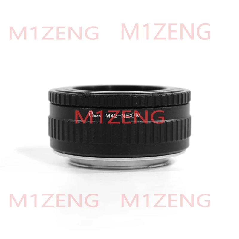 

Переходное кольцо m42-nex для макрофокусировки Helicoid для объектива m42 42 мм для камеры Sony NEX-3/5N/6/7 A7 A7r a9 A7r4 a6300 A6700 a6500