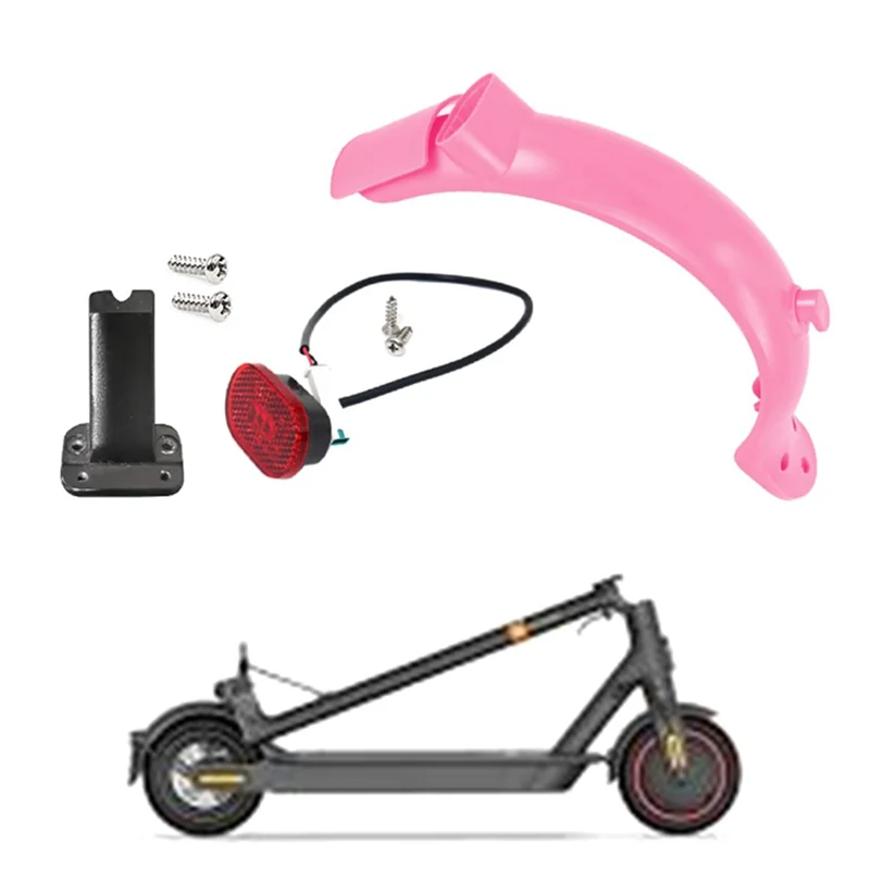 

Well Rear Mudguard Pink Rear Mudguard Upgraded For Xiaomi M365 Pro 2 Electric Scooter For Xiaomi M365 Pro S1