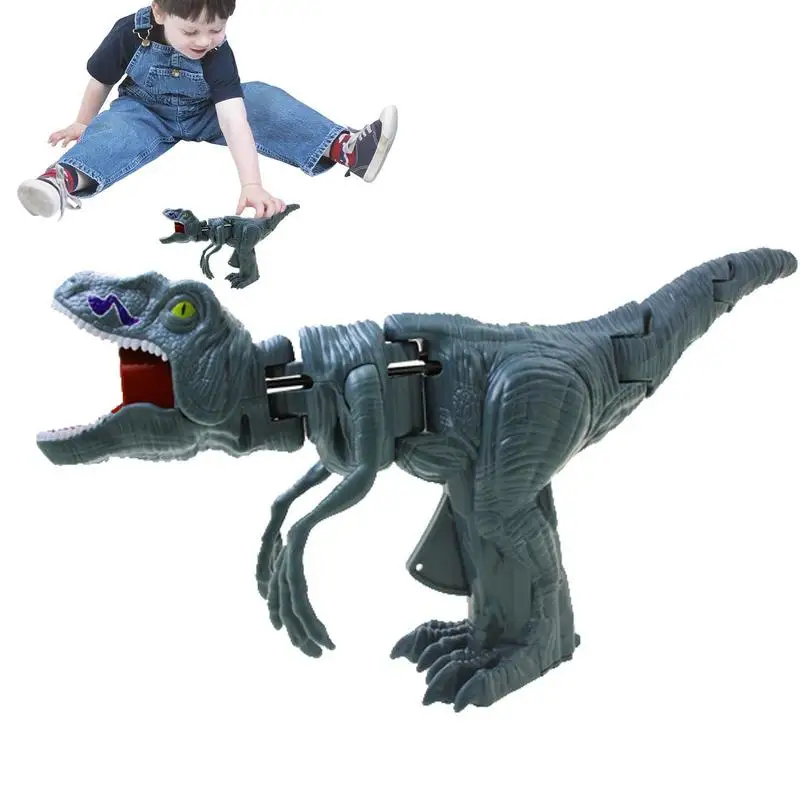 

Creative Hand-operated Telescopic Spring Swing Dinosaur Fidget Toys Children Decompressions Dinosaur Toy Christmas Gifts For Kid