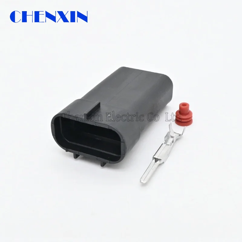 90980-10845 6189-6916 6189-0099 3 Pin Automotive Connectors Air Conditioning Pressure Wire Harness Plug