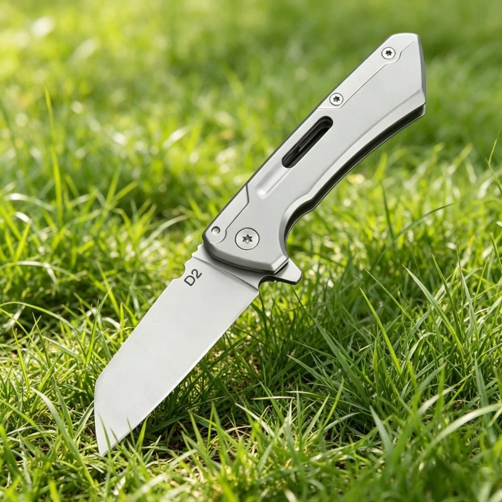 

Small Folding Knife Pocket Knife 440C Blade Stainless Steel Knives Emergency Portable Tool Survival EDC Knives Cutting Tool