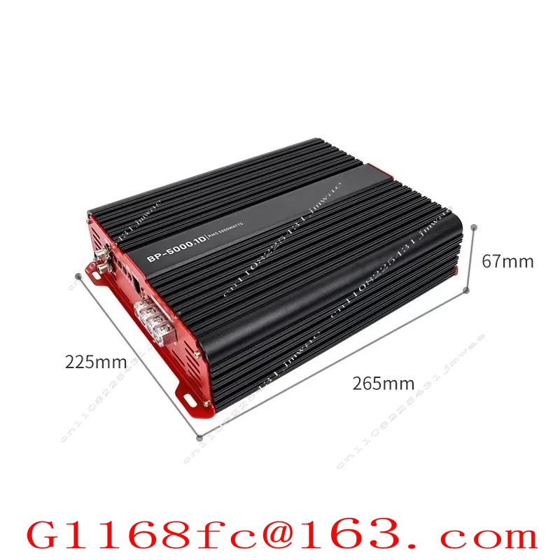 1pcs  BP-5000 5000W Car Stereo Amplifier Monoblock DJ Power Amplifier Class D Type