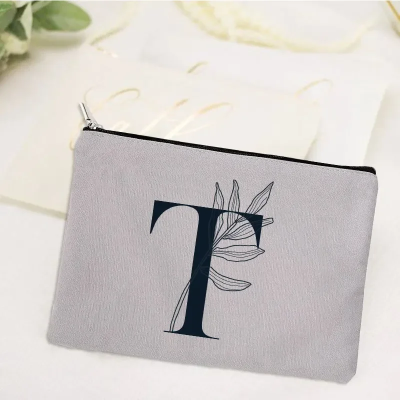 Wholesale Wedding Gift Clutch Initial Customization Makeup Travel Bag Makeup Bags Custom Purse Pouch Makeup Palette with My Logo