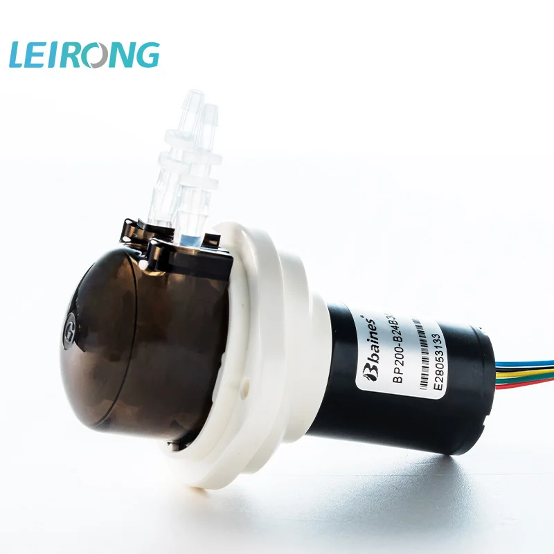 220ml/min Peristaltic Pump 12V 24V Brushless Motor Dosing Pump Liquid Transfer Pump for Lab