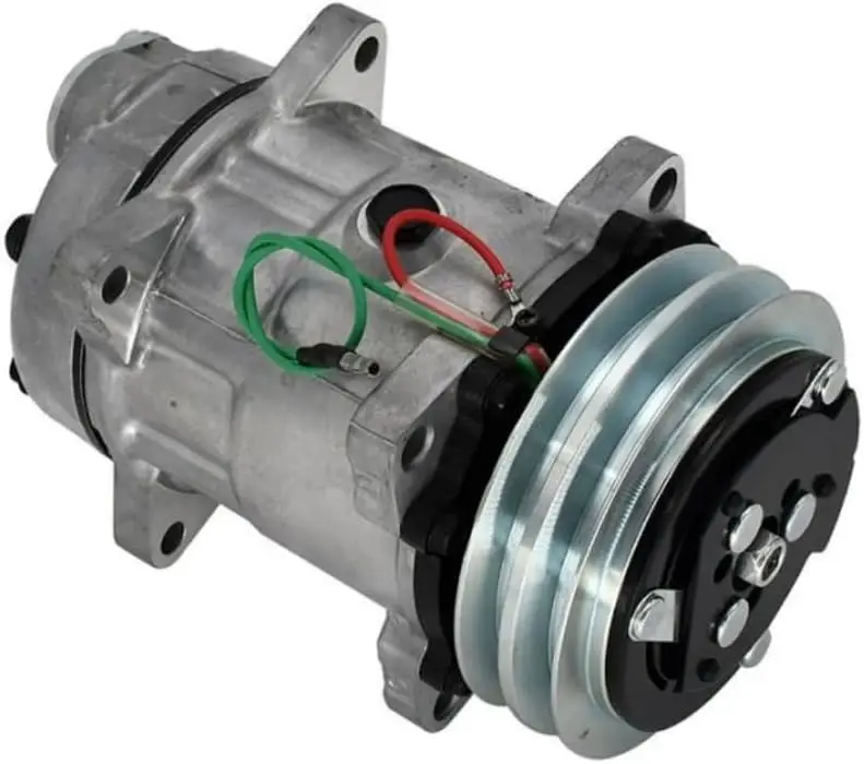 24V 15082742 VOE15082742 Air Conditioning Compressor SD7H15 For Volvo EC140 EC210 EC210B EC210D EC240 EC360 Excavator