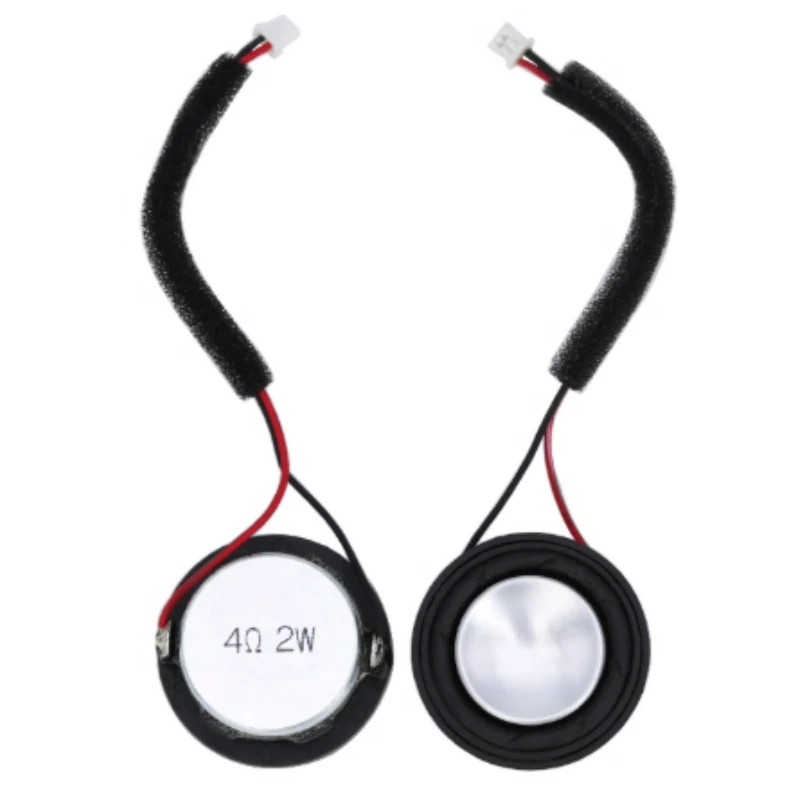 SOTAMIA 2 قطعة 1 بوصة 28 مللي متر مكبر صوت صغير كامل المدى مع كابل/بدون كابل 4 أوم 2 واط/3 واط مكبر صوت صغير محمول للمنزل يعمل بالبلوتوث