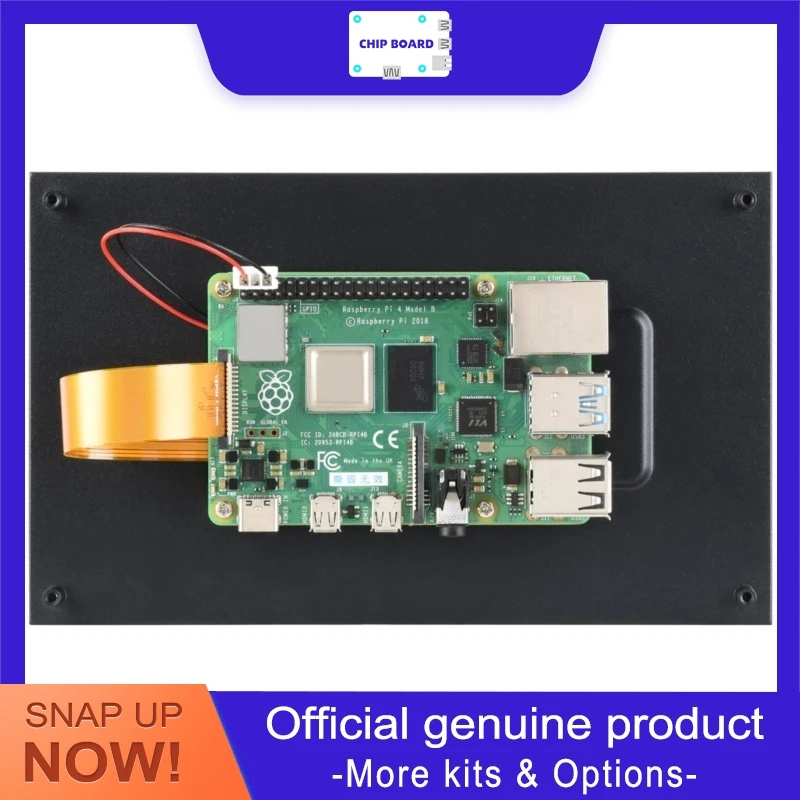 waveshare 7-дюймовый емкостный сенсорный дисплей DSI, 1024 × 600 пикселей, IPS-панель, 5-точечный сенсорный экран, поддержка регулировки подсветки