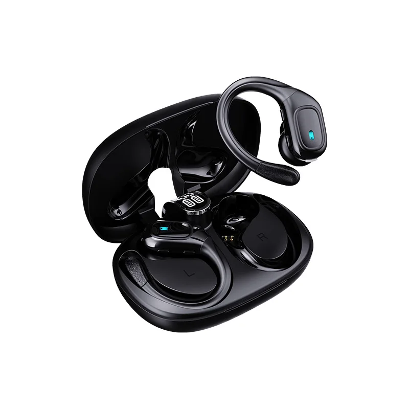 

New smart technology noise reduction sports waterproof ear-hanging earphones can't get rid of long-life wireless bluetooth