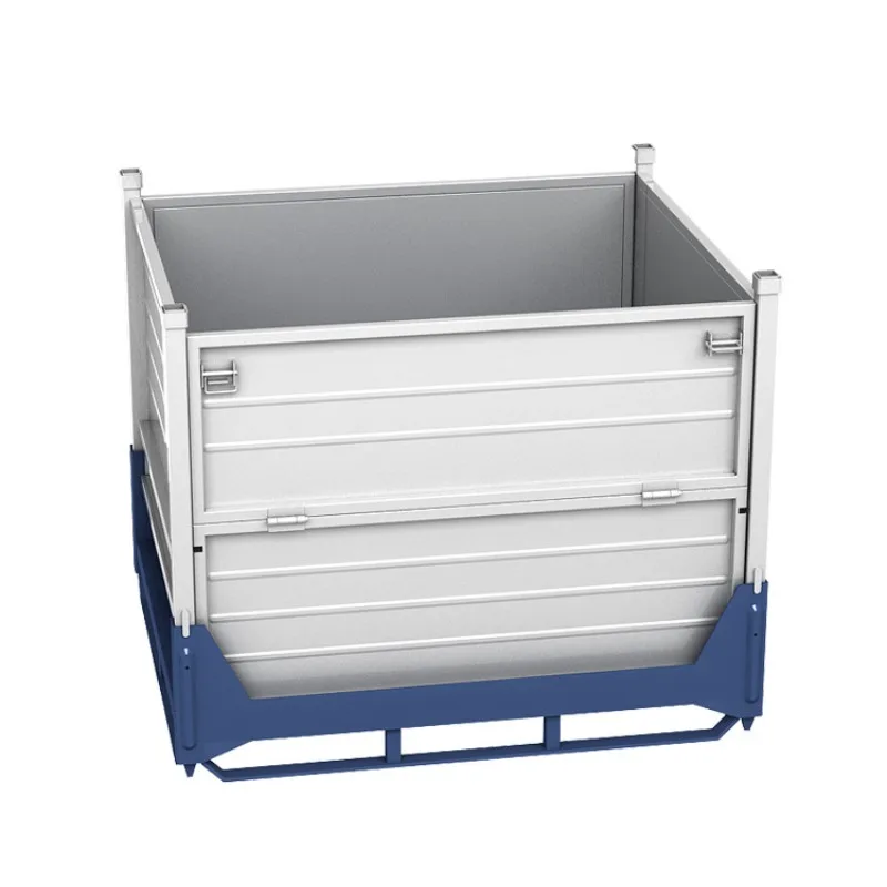 

Heavy storage cage, iron filings box, foldable turnover basket, iron box