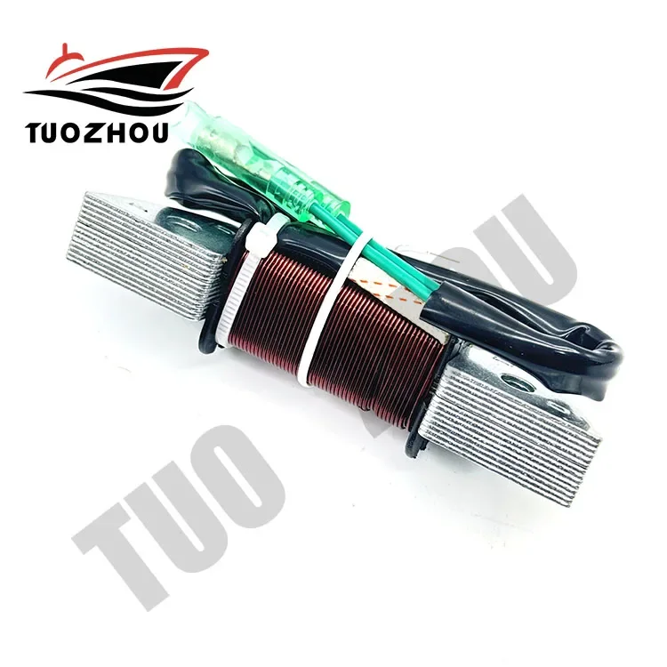 3B2-06123 Alternator Charge Coil For Tohatsu Outboard Motor 2 Stroke 8HP 9.8HP Parsun Hidea HDX 3B2-06123-1 3B2061231 M8/9.8B